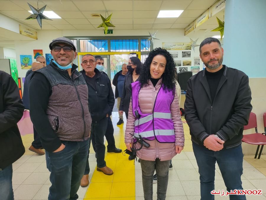 تمرين الجبهة الداخلية في مدرسة نين الابتدائية